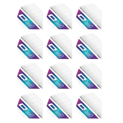 Abbildung von RED DRAGON Hardcore XT RD Logo Regenbogen Dartflug 4 Set pro Packung (insgesamt 12 Dart Flights)