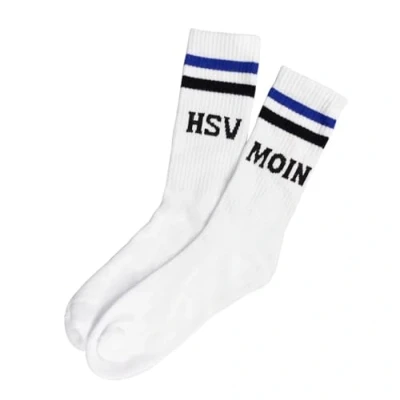 Abbildung von HSV Hamburger SV Sportsocken Socken Strümpfe 2er Set ** Moin (DE/NL/SE/PL, Numerisch, 39, 42, Regular, Weiss)