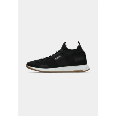 Abbildung von BOSS Titanium RUNN KNST N Sneaker low, Herren, Größe: 42, Charcoal four Schuhe