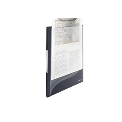 Abbildung von Esselte 624012 Sichtbuch Panorama VIVIDA, A4, PP mit Tasche, 40 Hüllen, schwarz