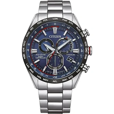 Abbildung von Citizen Herren Analog Solar Uhr mit Edelstahl Armband CB5945 85L