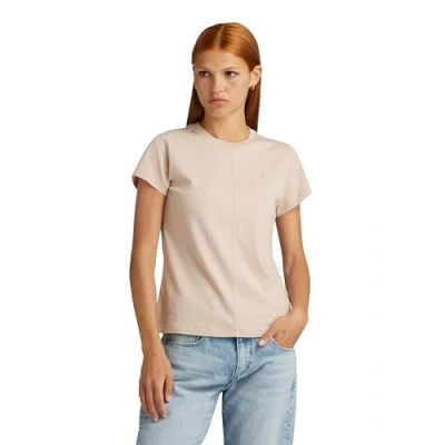 Abbildung von G Star RAW Damen Front Seam Top, Beige (Moonlight D24499 4107 G287), XS