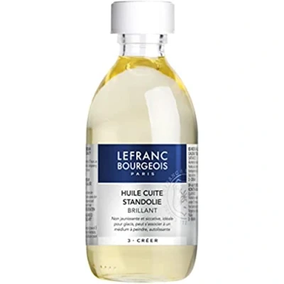 Abbildung von Lefranc &amp; Bourgeois Malmittel, Leinöl, Standöl für Ölfarben in 250 ml Flasche