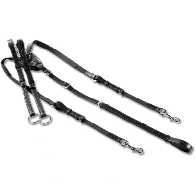 Abbildung von Waldhausen Vorderzeug X Line Elastic Schwarz Warmblut