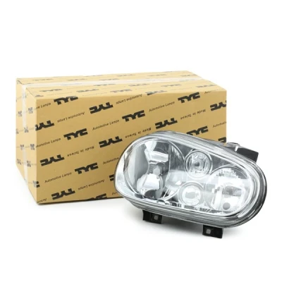 Abbildung von TYC 20 5385 18 2 Scheinwerfer rechts H7, H1 ohne Nebelscheinwerfer für Rechtsverkehr Elektromotor VOLKSWAGEN: Golf 4, 4 Variant