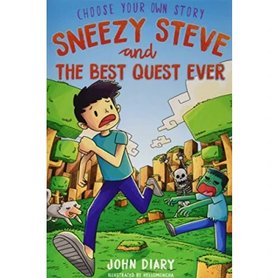 Abbildung von Choose Your Own Story: Sneezy Steve and the Best Quest Ever: A Minecraft Adventure