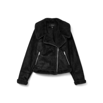 Abbildung von Vero Moda Vmpeggy Jacket Winterjacke, Damen, Größe: Large, Black