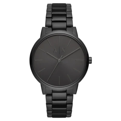 Abbildung von Armani Exchange Uhr, Herren, Größe: One Size, Schwarz