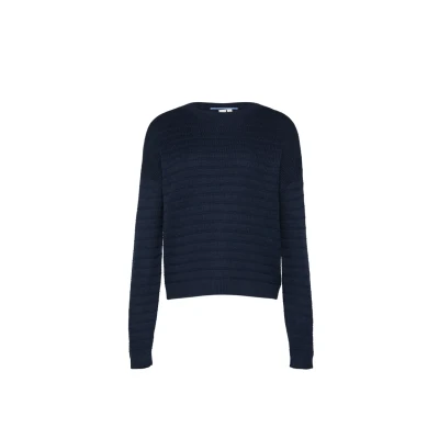 Abbildung von QS Damen 2158550 Pullover mit Strukturmuster, 5872, M