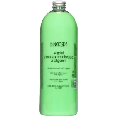 Abbildung von Totes Meer Badelotion mit Algen reich an Mineralien für Hautpflege 1000ml BINGOSPA
