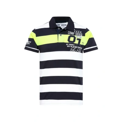 Abbildung von Camp David Poloshirt, Herren, Größe: Large, Black