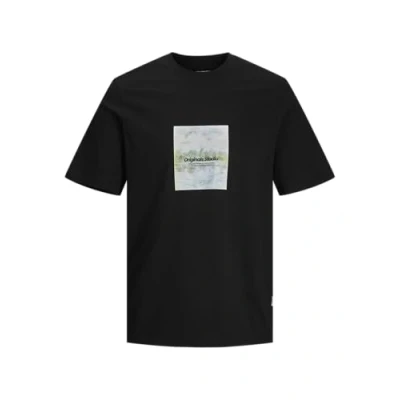 Abbildung von JACK&amp;JONES Herren JORVESTERBRO Newton BOXFRONT Tee SS BF T Shirt, Black, L