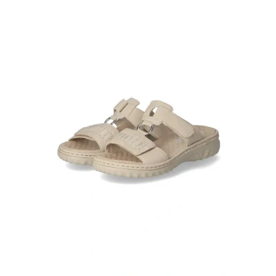 Abbildung von Rieker Damen 60481 Pantolette, Beige, 39 EU