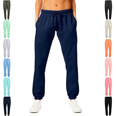 Abbildung von Light &amp; Shade Damen Soft Touch Loungewear Jogginghose Jogger, Marine, L