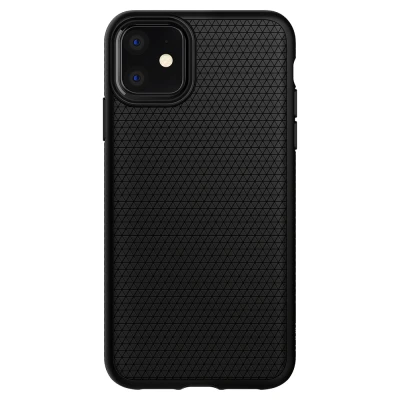 Abbildung von Spigen Liquid Air Hülle Schwarz Apple iPhone 11