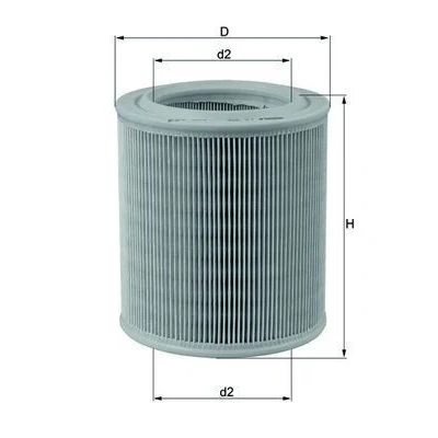 Abbildung von MAHLE ORIGINAL LX 706 Luftfilter 164,0 144,0 Filtereinsatz ROVER: 2000 3500 Hatchback, LOTUS: Elan Convertible, LAND Range Rover 1