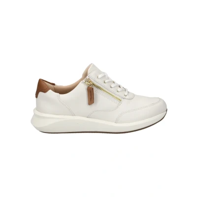 Abbildung von Clarks Sneaker low, Damen, Größe: 39.5, Weiß Schuhe