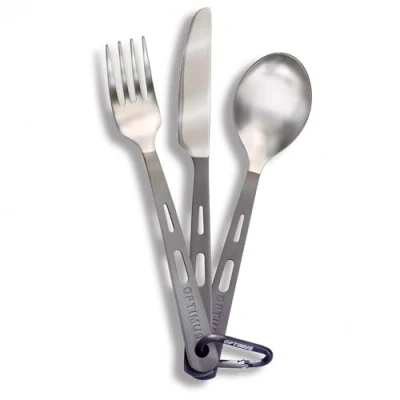 Abbildung von Optimus 8016286 Titanium Besteck Set 3 Teilig
