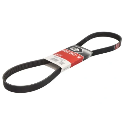 Abbildung von GATES 6PK1157 Keilrippenriemen 1157 6 Polyester, EPDM (Ethylen Propylen Dien Kautschuk) BMW: 3 Saloon, X3