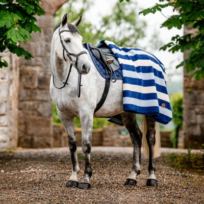 Abbildung von Horseware Fleecedecke Newmarket Witney Navy Pony Agradi.deVerkauft von Agradi