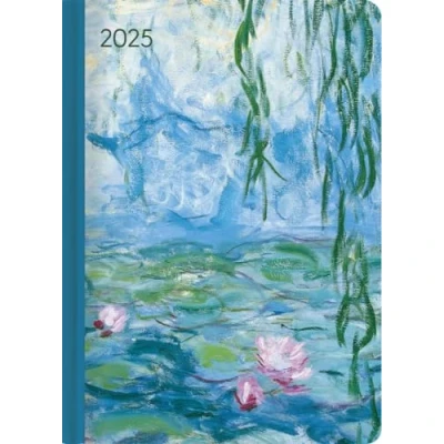 Abbildung von Alpha Edition Ladytimer Monet 2025 Taschenkalender, 10x15,2cm, Kalender mit 192 Seiten, Notizmöglichkeiten nach jedem Tag, Wochenübersicht auf 2 Seiten und internationales Kalendarium