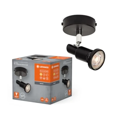 Abbildung von LEDVANCE LED Deckenstrahler Spot GU10, einflammig, schwarz