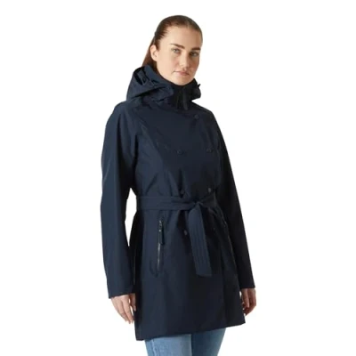 Abbildung von Helly Hansen Welsey II Trench Hardshelljacke, Damen, Größe: Medium, Navy