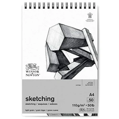 Abbildung von Winsor &amp; Newton 6672002 Skizzenpapier, Extra Weiß, DIN A4