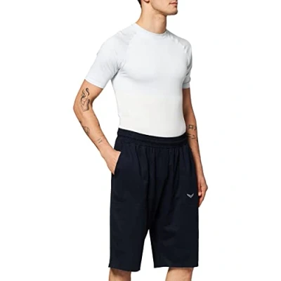 Abbildung von Trigema Herren 637191 Sporthose, Blau (Navy 046), 56 (Herstellergröße: XL)