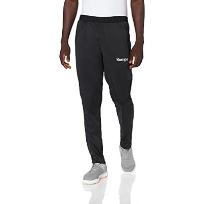 Abbildung von Kempa Herren Core 2.0 poly bukser Hose, Schwarz/Dark Grau Melange, S EU