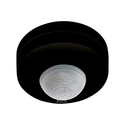 Abbildung von Eglo 97422 Outdoor DETECT ME 6 schwarz weiß Ø9cm T:5,5cm Sensor IP44