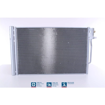 Abbildung von NISSENS 941088 Klimakondensator mit Trockner Aluminium 615 R 134a