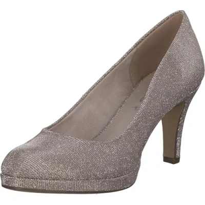 Abbildung von Tamaris Damen Pumps Textil Vegan Stilettoabsatz; ROSE GLAM/rosa; 40