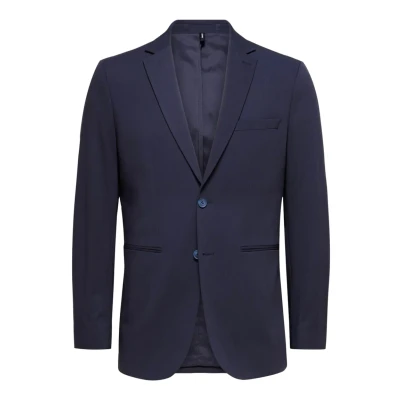 Abbildung von Selected Homme Sakko, Herren, Größe: 106, Navy blazer