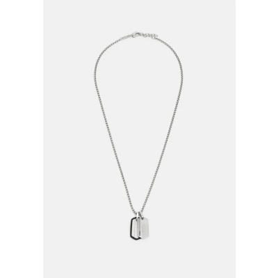 Abbildung von Fossil Dress Halskette silvercoloured, Herren, Größe: One Size, Silver coloured