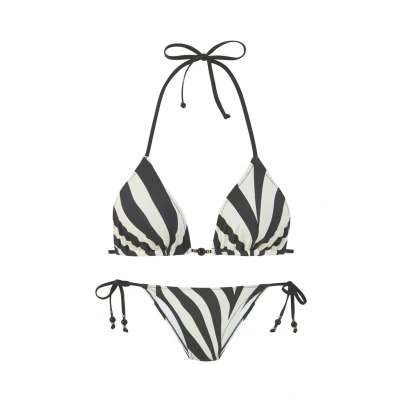 Abbildung von French Connection SET Bikini, Damen, Größe: 40xA/B, Schwarz creme
