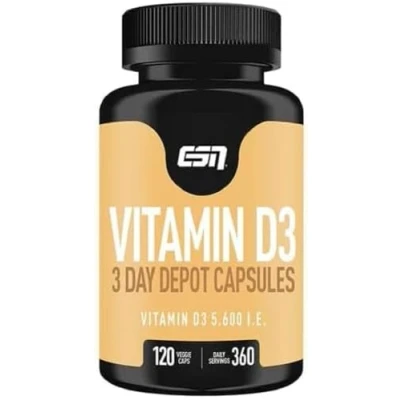 Abbildung von ESN Vitamin D3, 120 Kapseln, D hochdosiert