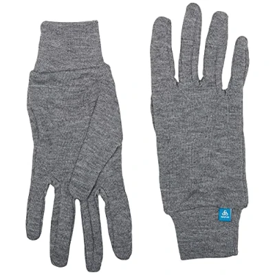 Abbildung von odlo Kinder Handschuhe ACTIVE WARM ECO, steel grey melange, XS