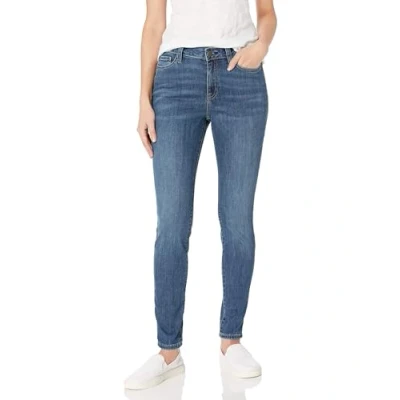 Abbildung von Amazon Essentials Damen Skinny Jeans, Halbhoch, Mittlere Waschung, 44 Lang