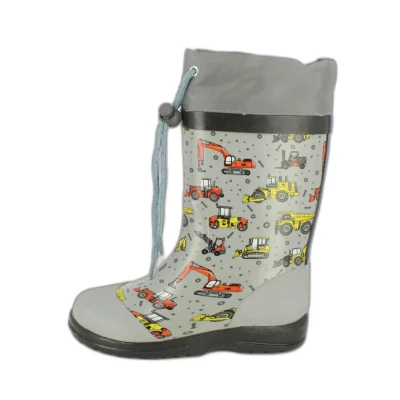 Abbildung von Beck Baustelle Gummistiefel für Kinder, Größe: 31, Grau Schuhe