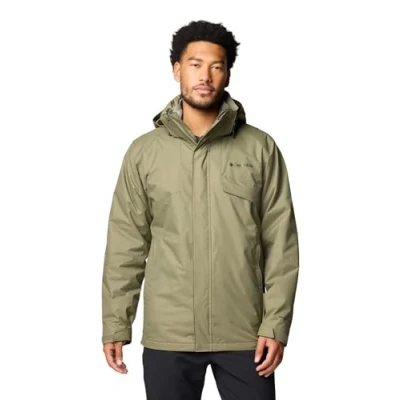 Abbildung von Columbia BUGABOO Interchange Jacket 2IN1 Outdoorjacke, Herren, Größe: XL, Stone green