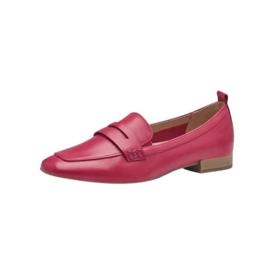 Abbildung von Tamaris COMFORT Damen Slipper aus Leder mit Blockabsatz, Rosa (Fuxia), 39 EU
