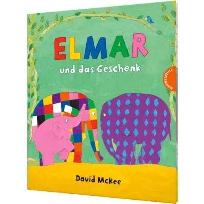 Abbildung von Elmar: Elmar und das Geschenk: Ein lustiges Bilderbuch mit dem bunten Elefanten