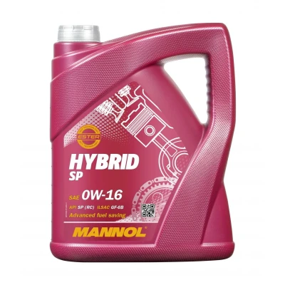 Abbildung von Mannol Hybrid SP 0W 16 5l Motoröl MN7920 5 TOYOTA: Corolla XII Estate, Yaris III Hatchback, C HR, SUZUKI: SWIFT 5, Ignis III, Baleno II Hatchback