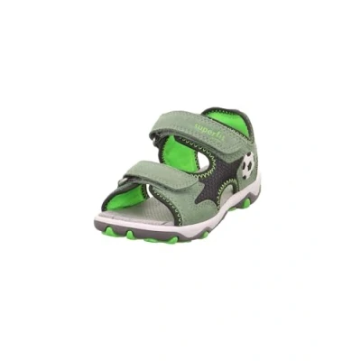 Abbildung von Superfit MIKE Riemensandalette für Kinder, Größe: 35, Hellgrün/grau Schuhe