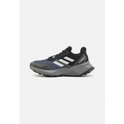 Abbildung von Adidas Terrex Soulstride Running Shoes Laufschuh Trail, Damen, Größe: 36 2/3, Core black/crystal white/grey Schuhe