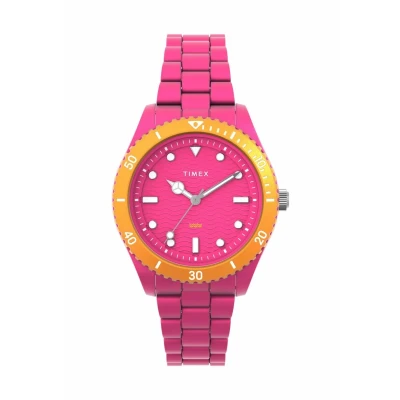 Abbildung von Timex Quartz Uhr, Damen, Größe: One Size, Pink