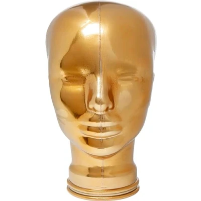 Abbildung von Kare Design Kopfhörerständer, Halter für Kopfhörer aus recyceltem Glas, Ständer und Gamer Headsets, Gold Metallic, 29x21x21cm
