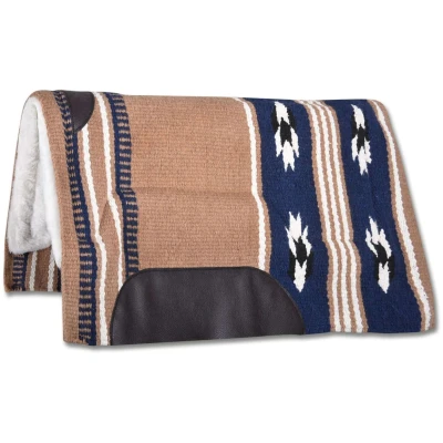 Abbildung von Waldhausen Westernpad Utah Beige/Navy 86x87cm