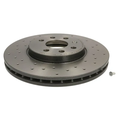 Abbildung von BREMBO XTRA LINE 09.9159.2X Bremsscheibe 280 25 4 gelocht/innenbel. beschichtet hochgekohlt mit Schrauben OPEL: Astra H Caravan, Hatchback